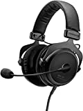 Beyerdynamic MMX 300 Premium auriculares cerrados para juegos supraaurales (2da generación) con micrófono, auriculares adecuados para consola PS5, XBOX Serie X, PC, portátil (negro)