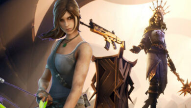Fortnite: el nuevo NPC puede traerte la piel dorada de Lara Croft, pero hay una guerra real allí