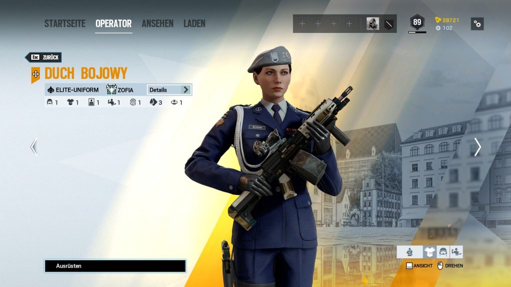 Rainbow Six Siege Elite Skins Zofia 1