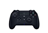 Razer Raiju Tournament Edition (2019) - Controlador de juegos inalámbrico y con cable para PS4 + PC (controlador Bluetooth con cable e inalámbrico, botones de acción, palos intercambiables, aplicación móvil) Negro