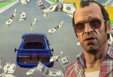 Ahora, en GTA Online, las carreras de acrobacias son una forma realmente fácil de ganar $ 100,000