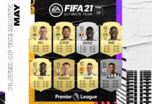 FIFA 21: Nominaciones POTM de mayo de la Premier League