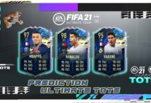 FIFA 21: Prediction Ultimate TOTS: los jugadores más fuertes en un solo equipo de la temporada