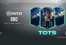 FIFA 21: SBC Blaise Matuidi TOTS - Descubre los requisitos y las soluciones