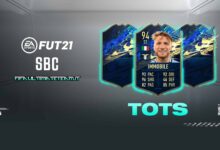 FIFA 21: SBC Ciro Immobile TOTS - Descubre los requisitos y las soluciones