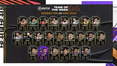FIFA 21: TOTW 34 - El nuevo equipo de la semana disponible en paquetes a partir de las 19:00