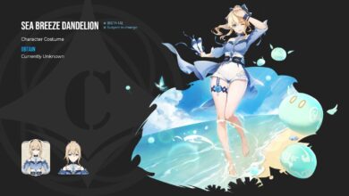 La fuga de la actualización 1.6 de Genshin Impact muestra el posible precio de Jean-Skin