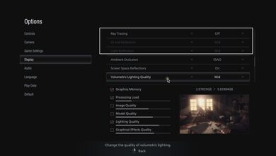 Resident Evil Village (RE8) - La opción Ray Tracing no funciona - Cómo solucionarlo