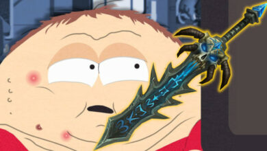 WoW: La legendaria espada "South Park" finalmente está de regreso