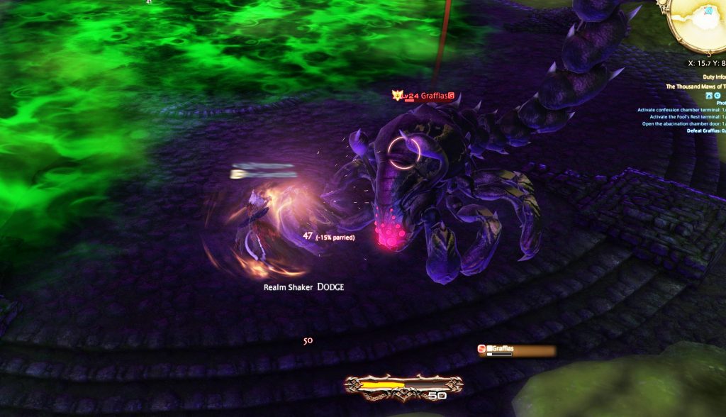 ffxiv aoe buen posicionamiento