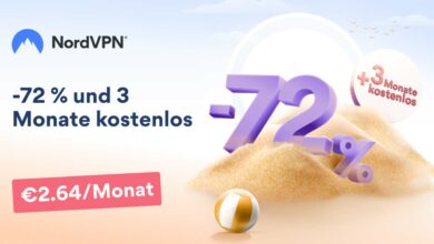 NordVPN en la oferta de verano: ahora 72% de descuento y 3 meses gratis