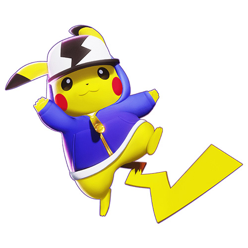 Diseño de Pikachu de Pokémon Unite