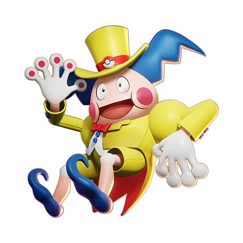 Diseño de mimo de Pokémon Unite