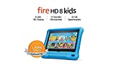 Tablet Fire HD 8 para niños | Desde la edad preescolar | Pantalla HD de 8 pulgadas, 32 GB, carcasa azul adecuada para niños