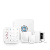 Kit Ring Alarm de 5 piezas (2.a generación) de Amazon, completamente nuevo, con Ring Indoor Cam, sistema de seguridad para el hogar con vigilancia asistida opcional, sin obligaciones a largo plazo