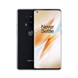 Teléfono inteligente OnePlus 8 Pro (5G) sin contrato, 8 GB de RAM + 128 GB de almacenamiento, pantalla Fluid AMOLED de 120Hz de 6.78 ”(3D), batería de carga rápida inalámbrica de 4510mAh, Dual Sim - Negro