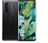 Smartphone OPPO Find X2 Pro (17 cm (6,7 pulgadas)) Memoria interna de 512 GB, 5G, 12 GB de RAM, 4260 mAh con carga de flash de 65 W, pantalla de mil millones de colores de 120 Hz, sistema de cámara de ultra visión de 48 MP, cerámica - Negro