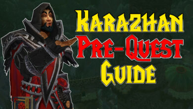 Así es como comienzas y terminas la prequest de Karazhan en WoW Burning Crusade Classic