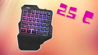 Compré un teclado de una mano para mi PS4 y PC, así de bueno es el teclado por 25 €