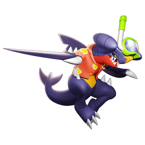 Aspecto Knakrack de Pokémon Unite