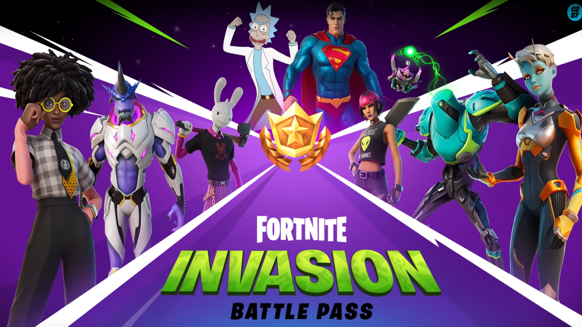 Fortnite: tráiler del pase de batalla de la temporada 7: muestra a Rick y Morty y alienígenas desagradables