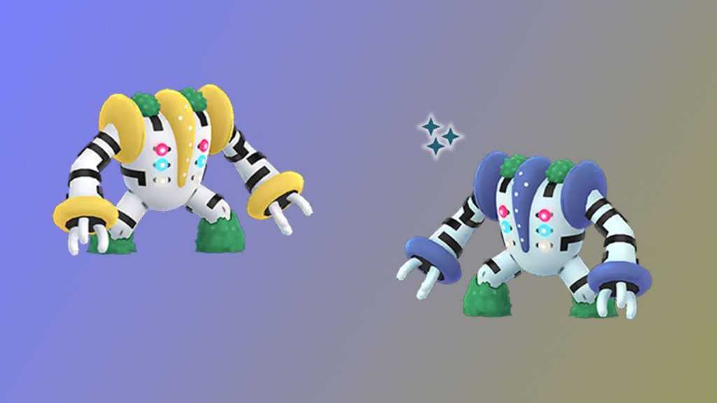 Pokémon GO - Regigigas normal y Shiny