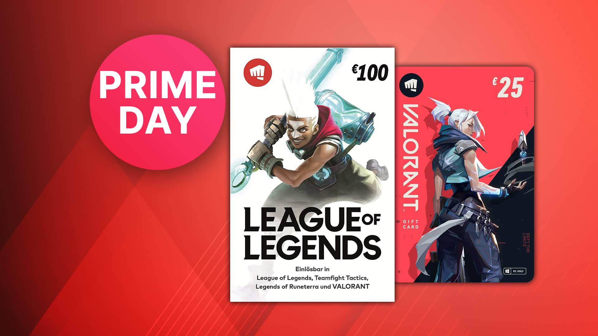 Riot Points para LoL en Amazon Prime Day más baratos que nunca