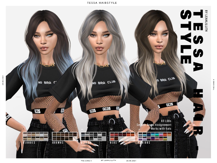 Conversión de peinados para niños  CC Sims 4 Download By JohnnySims