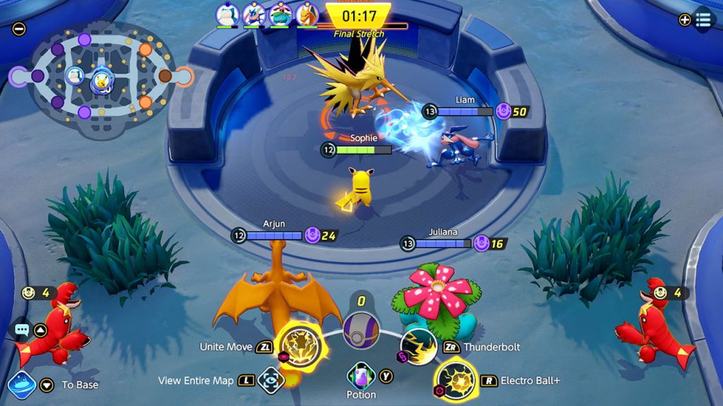 Captura de pantalla 2 de Pokémon Unite