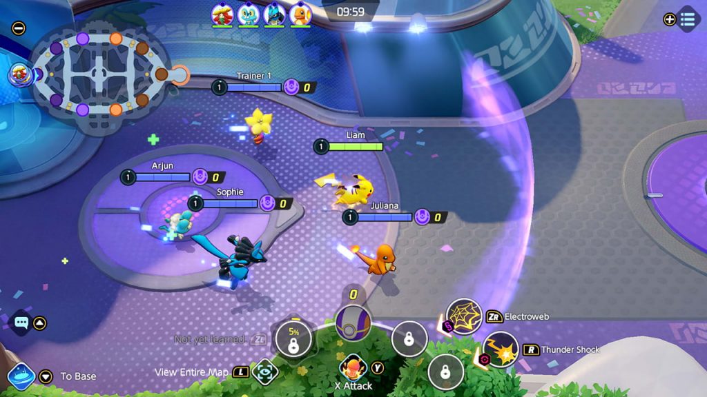 Captura de pantalla 5 de Pokémon Unite