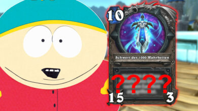 Hearthstone obtiene la espada "South Park" y es totalmente OP