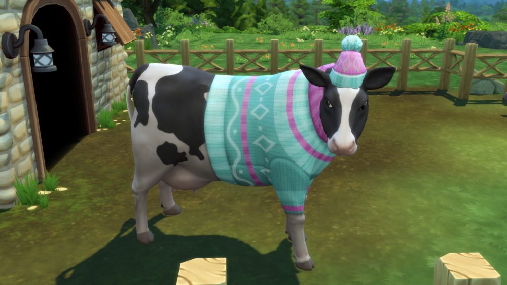 Los Sims 4 Vestir animales