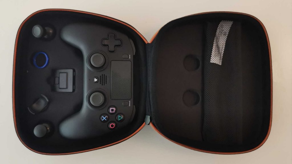 powera fusion pro wireless para ps4 con caja de transporte