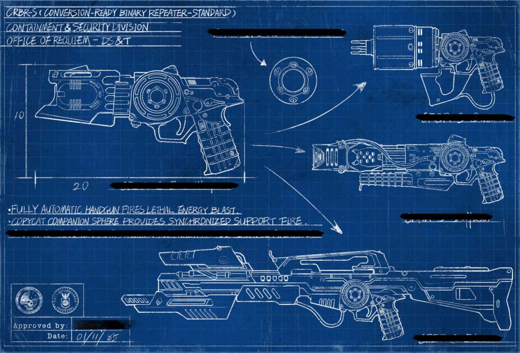 bacalao frío era zombies arma milagrosa crbr-s plano