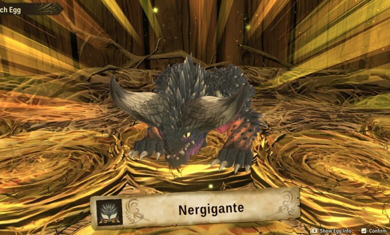 La Mejor Manera De Cultivar Huevos Nergigante En Monster Hunter Stories 2   La Mejor Manera De Cultivar Huevos Nergigante En Monster Hunter 780x470 