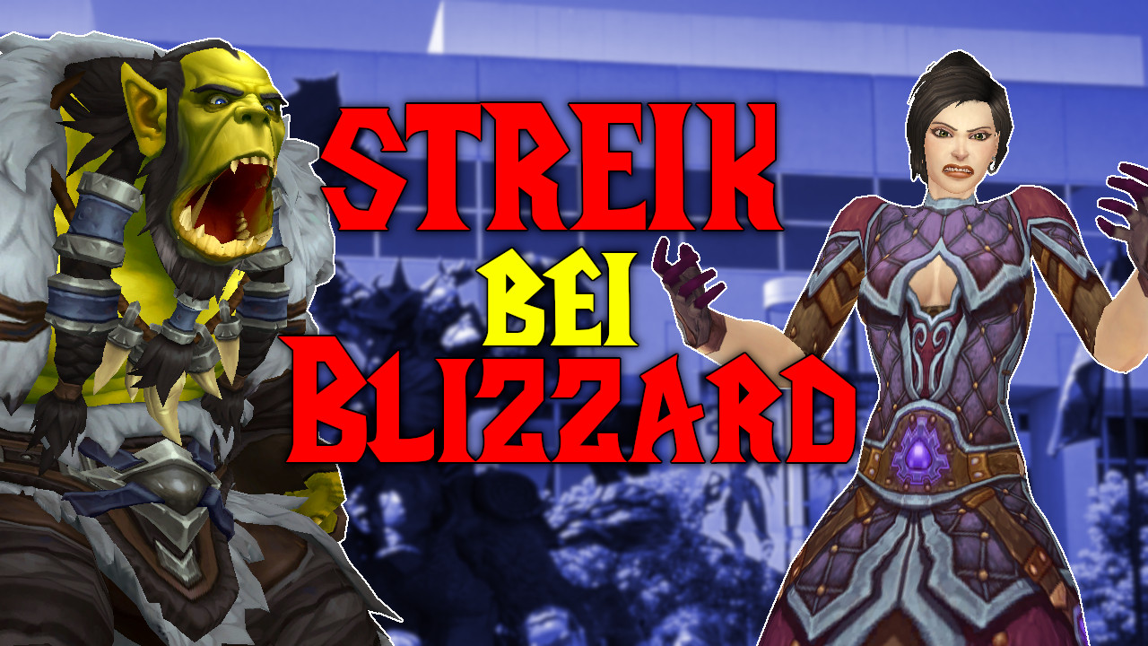 Los empleados de Blizzard están en huelga hoy, queriendo hacer cumplir las reclamaciones