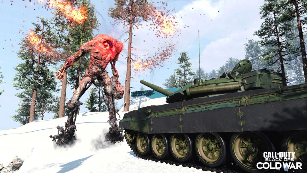 bacalao frío fue zombies brote tanques