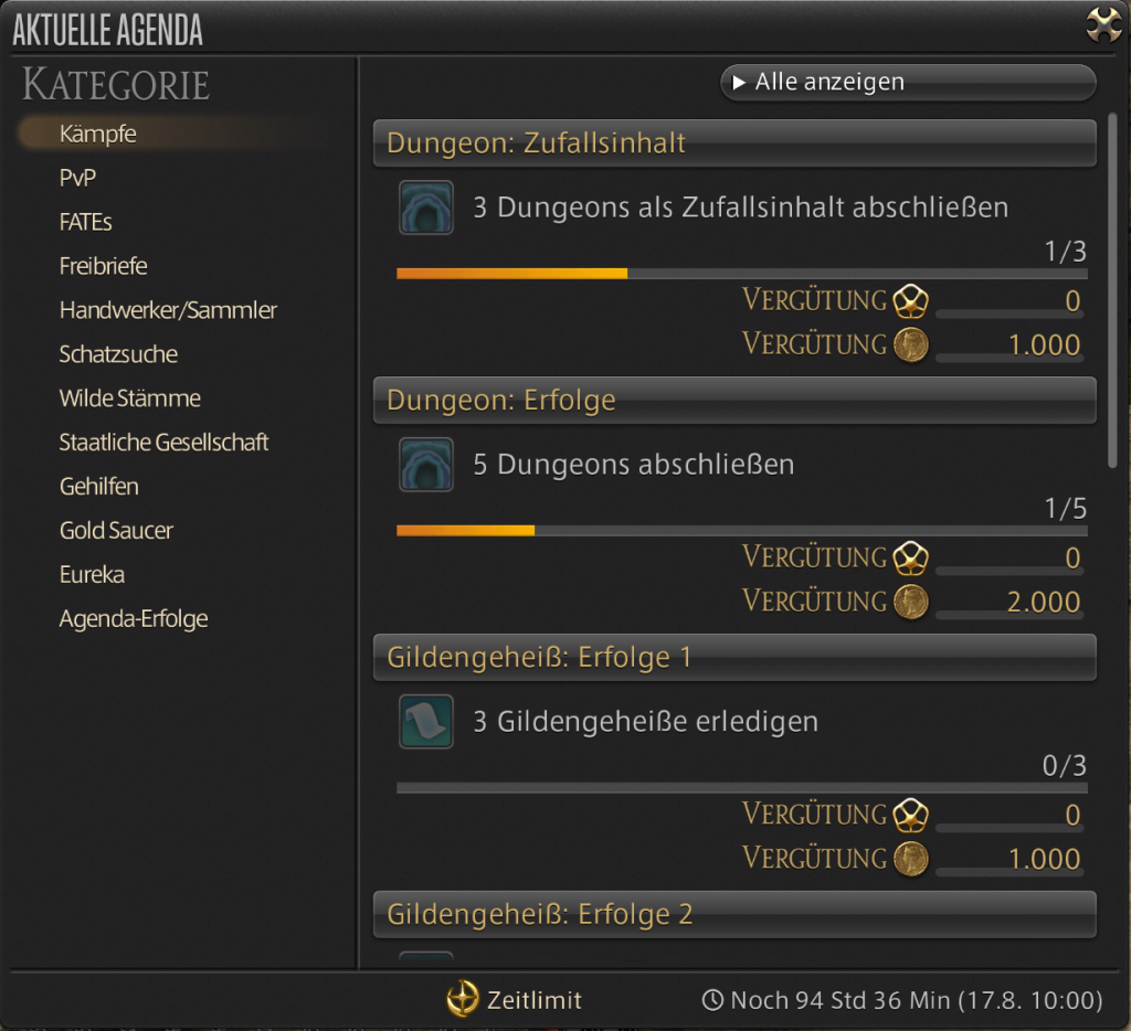 ffxiv agenda shadowbringers
