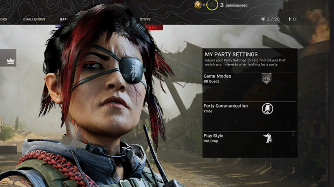 Nueva actualización en CoD Warzone comienza la beta de emparejamiento para su propio equipo