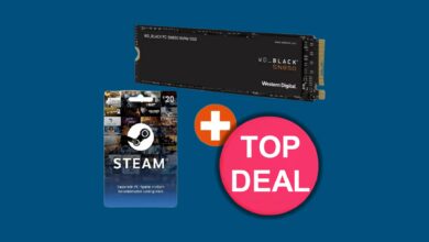 SSD superior al mejor precio actual con un cupón de Steam en Cyberport.de