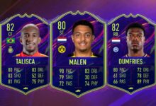 FIFA 22: Anuncia las cartas OTW de Dumfries, Malen y Talisca