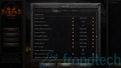 Diablo 2 Resurrected Graphics Settings