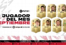 FIFA 22: Nominaciones de La Liga al POTM de septiembre