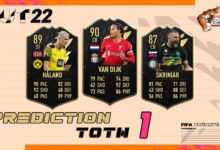 FIFA 22: TOTW 1 - Predicción del nuevo equipo de la semana