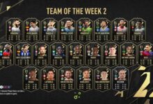 FIFA 22: TOTW 2 - El nuevo equipo de la semana disponible en sobres a partir de las 19:00