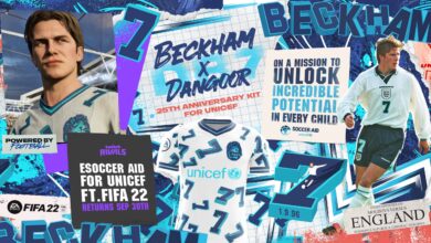 FIFA 22: se ha anunciado un kit de celebración dedicado a David Beckham