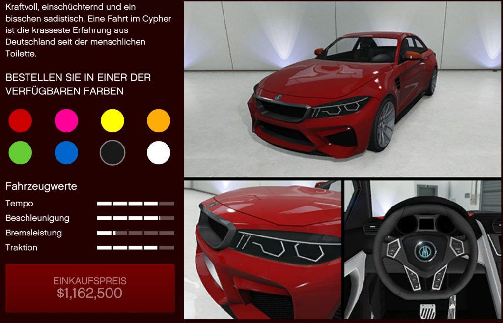 GTA Online abrumador Cypher Legendary