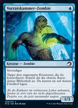 Magic the Gathering despensa zombie