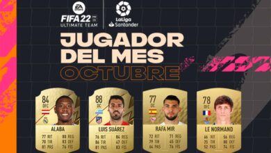 FIFA 22: Nominaciones de La Liga al POTM de octubre