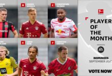 FIFA 22: Nominaciones POTM de septiembre de la Bundesliga